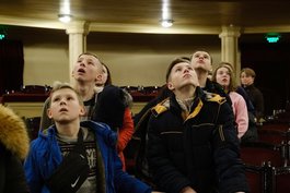 &quot;Золоті діти&quot; з Луганщини. Національна опера України приймала особливих гостей