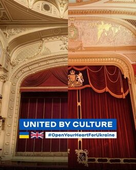 Королівський оперний театр та Національна опера України об'єднують зусилля у спільному пості напередодні пісенного конкурсу "Євробачення"