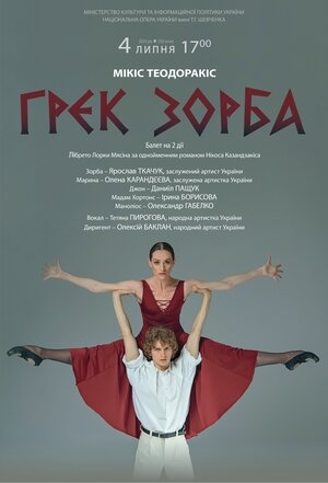 "Грек Зорба". Прем'єри у головних партіях "Грек Зорба". Прем'єри у головних партіях