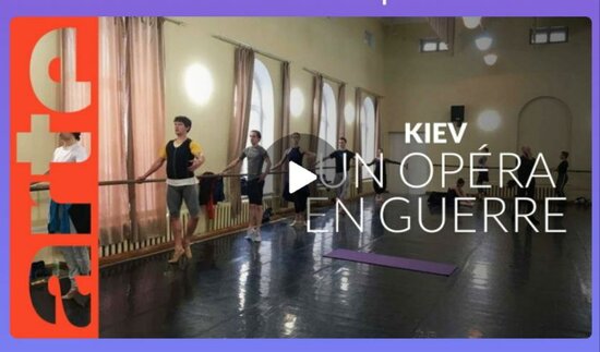 "Київ. Опера на війні"... На телеканалі ARTE вийшов другий епізод документального серіалу про Національну оперу України "Київ. Опера на війні"... На телеканалі ARTE вийшов другий епізод документального серіалу про Національну оперу України