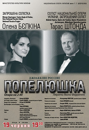 "Попелюшка" Дж. Россіні. "Попелюшка" Дж. Россіні.